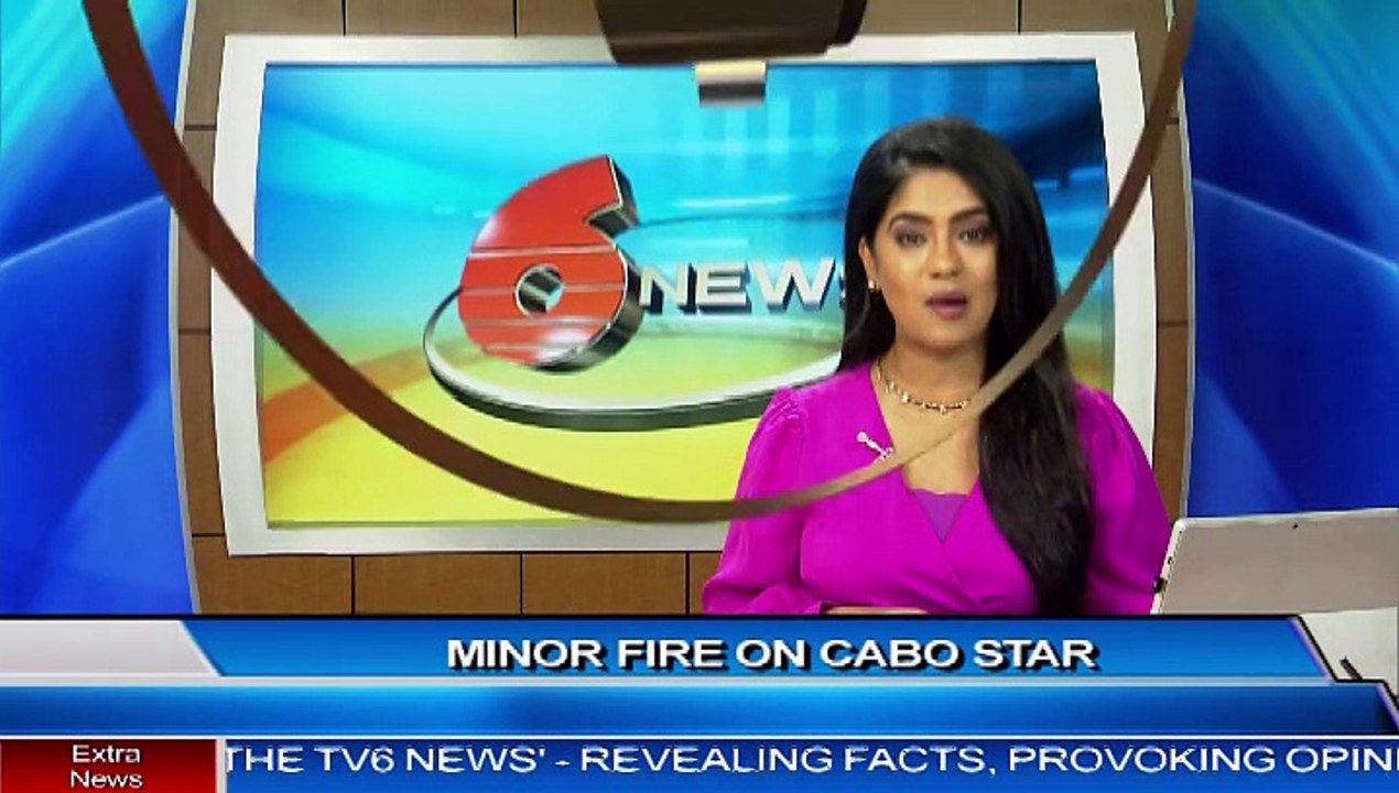'MINOR' FIRE ON CABO STAR
