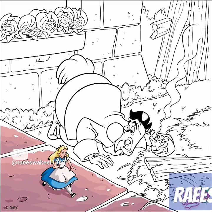 Disney cartoon
