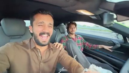 rajab butt drive super car❤️‍❤️‍