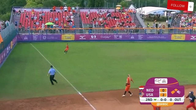 Netherlands vs USA _ 2024 WBSC Women_s Softball World Cup - Finals(720P_HD)
