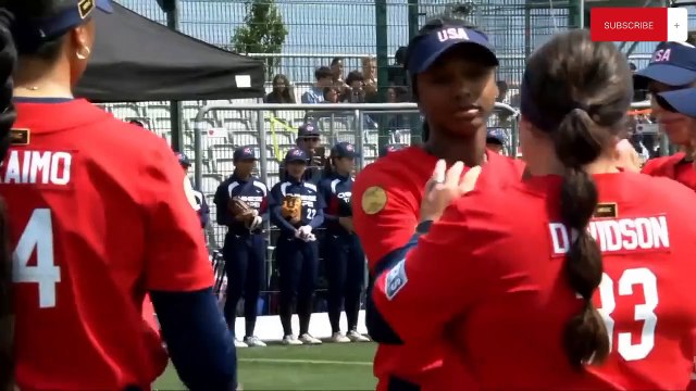 USA v Chinese Taipei _ XVII Women_s Softball World Cup - Group A(720P_HD)