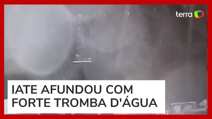 Vídeo mostra o momento em que iate luxuoso com bilionário a bordo desaparece no mar na Itália