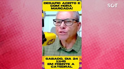 Renato Silva chama para o debate e Márcio Pacheco confirma participação