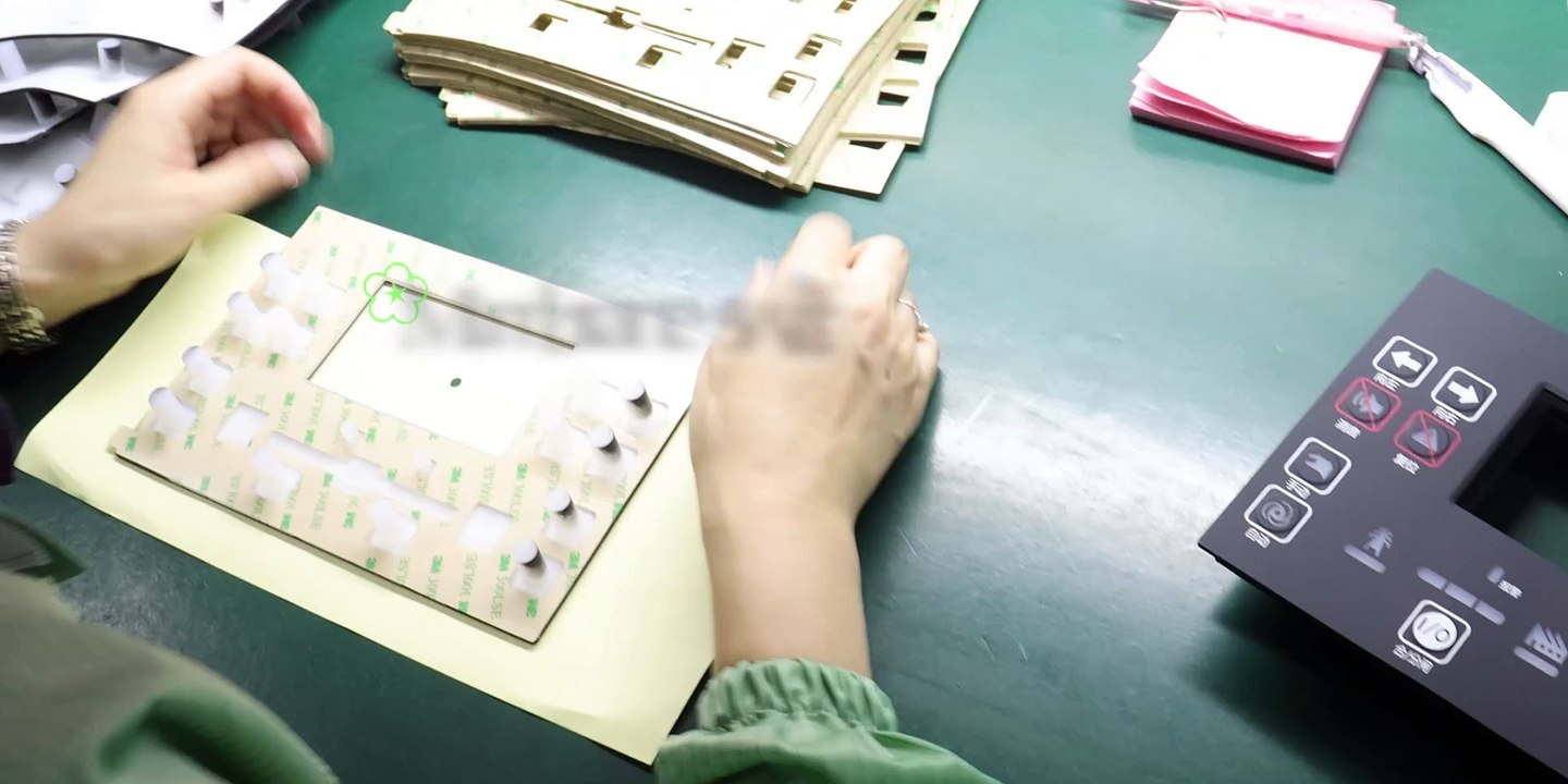 Membrane switch and touch display production (Part 6)#Membrane Switch #Membrane Keypad #Touchscreen Panel #Capacitive Switches