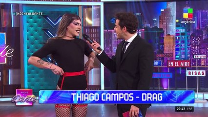  Súper SHOW DE DRAG, una interpretación a lo GLORIA TREVI y un TANGAZO para cerrar la noche