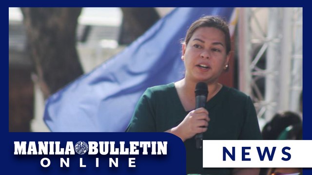 Solons ‘openly’ discussing her impeachment in House, says VP Sara