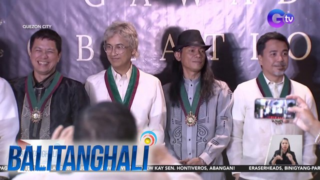 Eraserheads, pinarangalan ng Gawad Oblation Medal ng University of the Philippines | Balitanghali