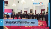 Presiden Lantik 3 Menteri Dan 1 Wakil Menteri Kabinet Indonesia Maju Sisa Masa Jabatan Periode Tahun 2019-2024