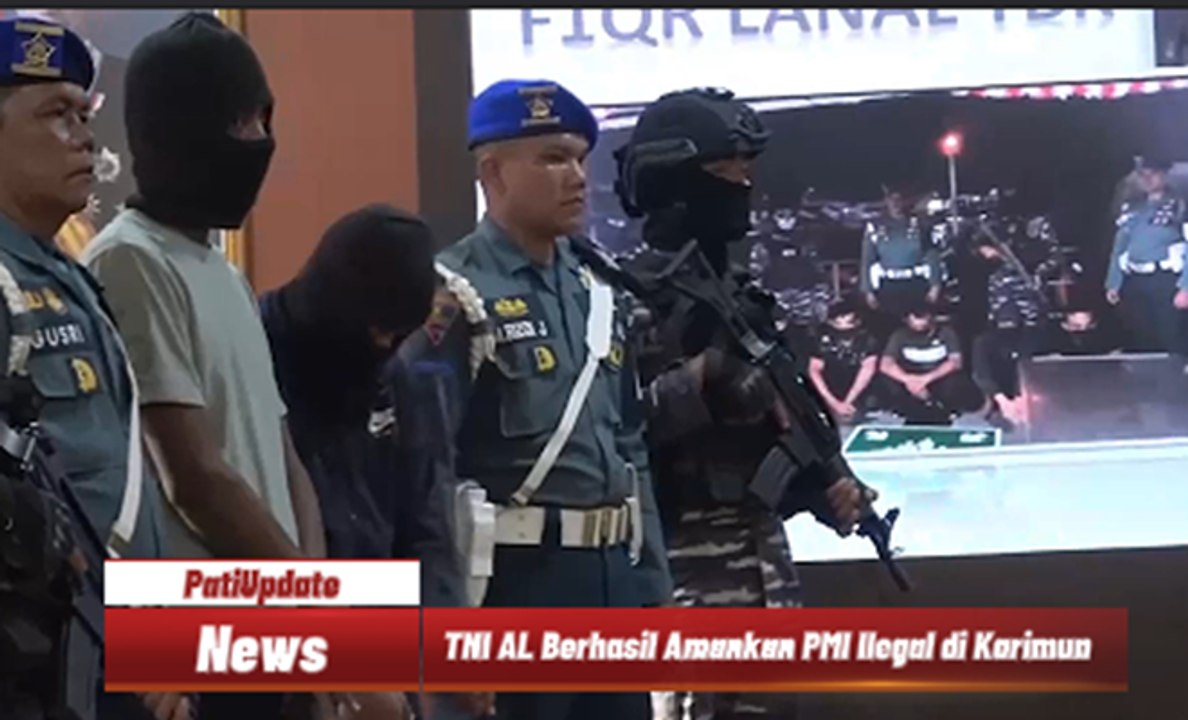 TNI AL Berhasil Amankan PMI Ilegal di Karimun