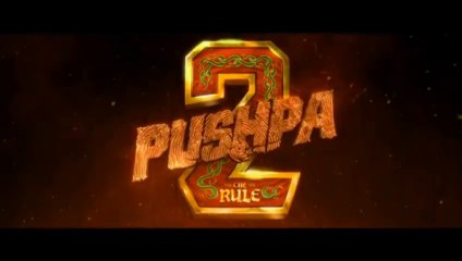 PUSHPA  THE RULE (Teaser) Allu Arjun
