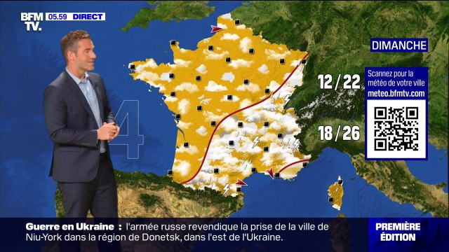 Un temps plus calme et des températures fraîches attendues ce mercredi un peu partout dans l'Hexagone