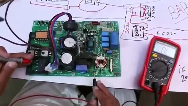 #33 Inverter AC PCB Components diagram and complete diagram lecture.PART#1