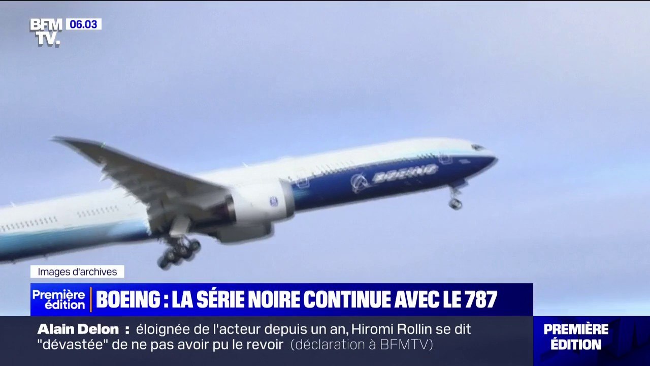 Boeing: une centaine d'avions 787 inspectés après plusieurs incidents survenus ces derniers mois