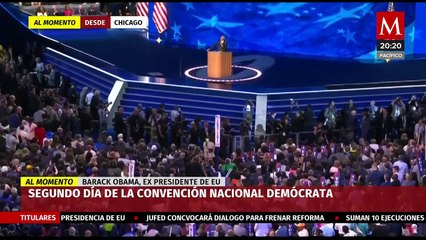 Intervención de Barack Obama en el segundo día de la Convención Nacional Demócrata
