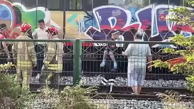 Marmaray'da intihar: Raylara atlayarak hayatına son verdi