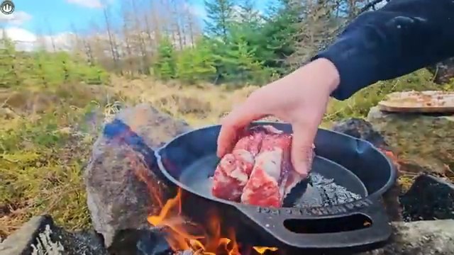 Juicy Steak French Fries cooked in Nature