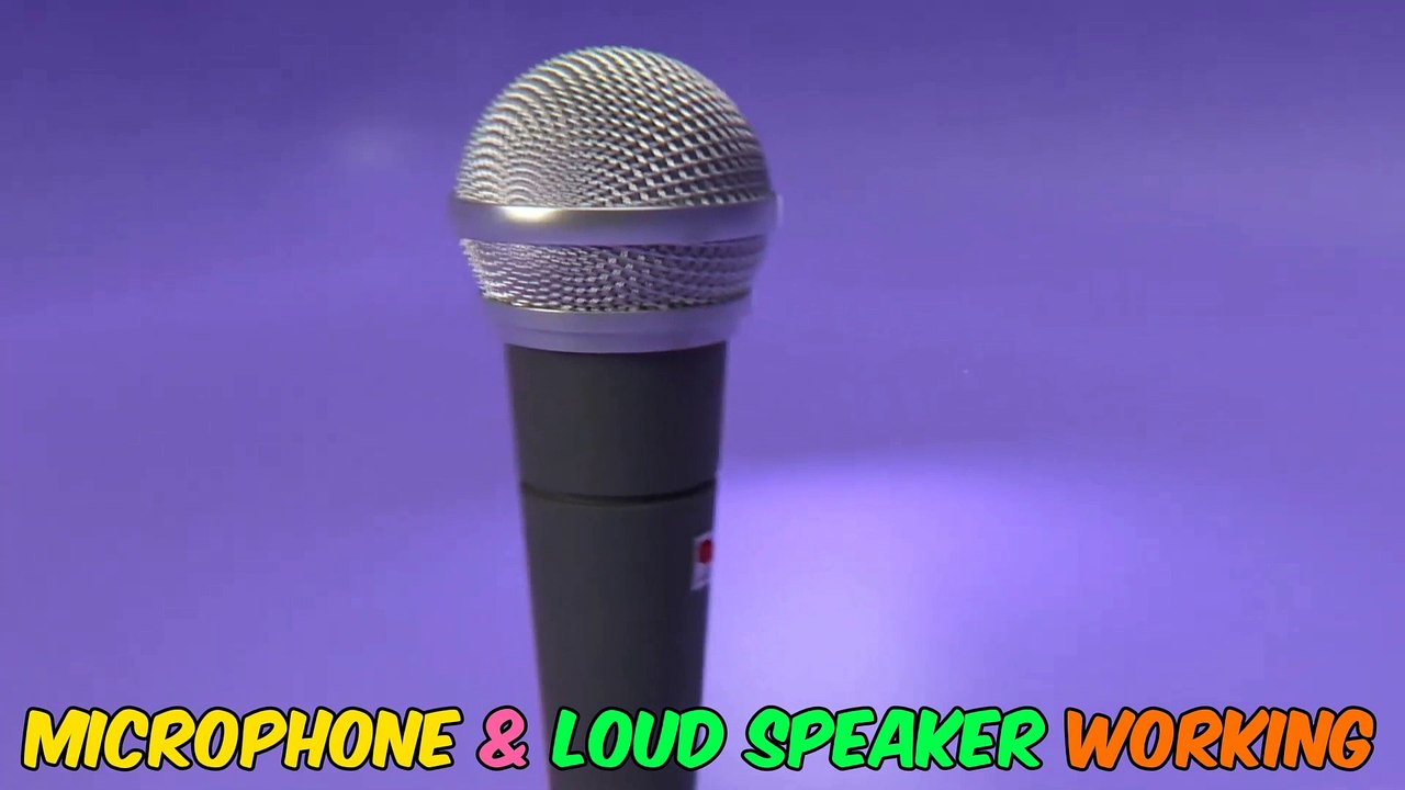 How Microphone & Loudspeaker works? Working of Microphone Explained with 3D Animation