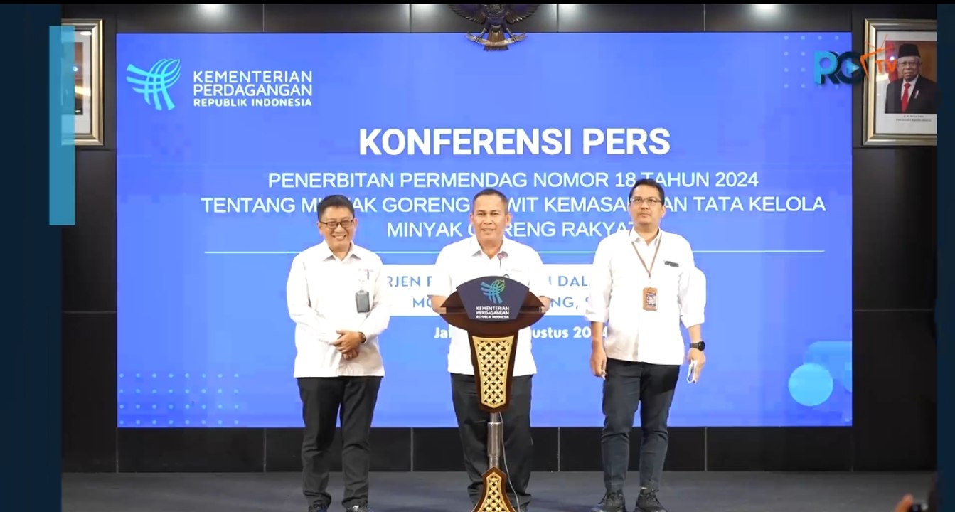 Kemendag RI Gelar Konferensi Pers Penerbitan Permendag No.18 Tahun 2024