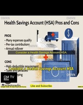 Consider a Health Savings Account HSA