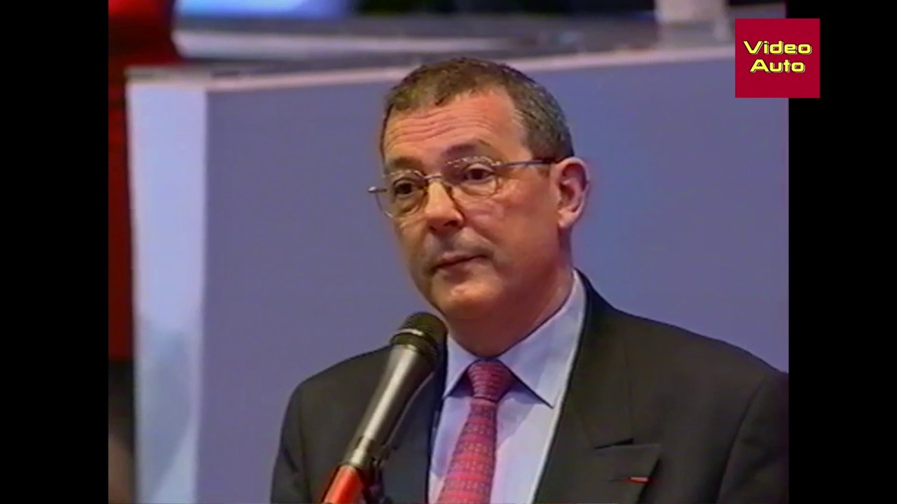 Citroën : Salon de Genève 2003 - Conférence de presse de Claude Satinet