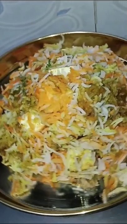 Chicken Paneer Biryani - Short