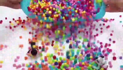 Satisfying Video l Mixing Candy with Making Rainbo