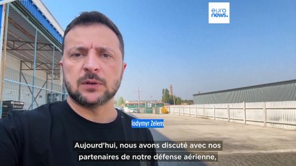 La livraison de systèmes de défense aérienne à Kyiv "en discussion", selon Volodymyr Zelensky