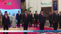 Presiden Lantik 3 Menteri dan 1 Wakil Menteri Kabinet Indonesia Maju Sisa Masa Jabatan Periode Tahun 2019-2024