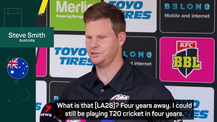 'You never know' - Steve Smith keen on playing at 2028 Olympics