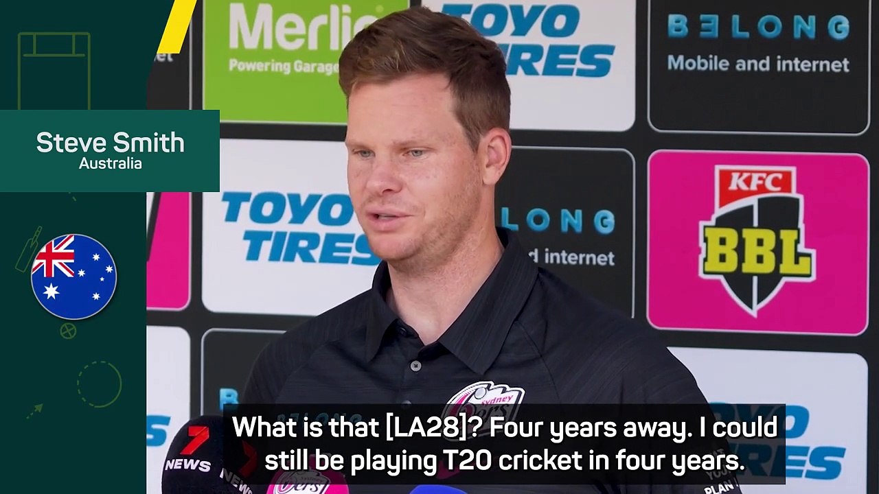 'You never know' - Steve Smith keen on playing at 2028 Olympics