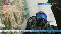 Atraksi F-16 TNI AU Hiasi Langit IKN di Puncak HUT ke-79 RI