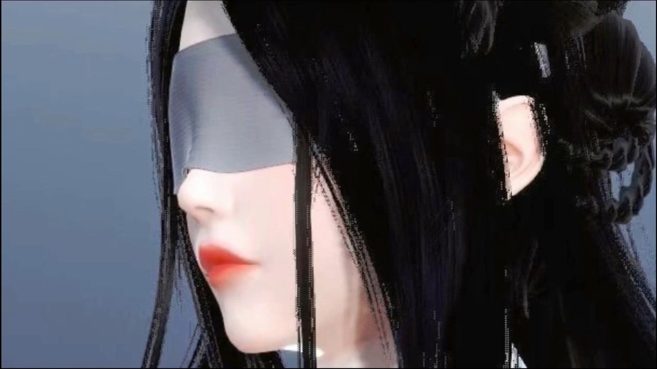 The Return of Condor Heroes 2024 神鵰俠侶 Comic Manga 3D AI Anime   Xiaolongnü was blindfolded and hugged by someone  小龍女被人蒙住了眼睛，並抱住了