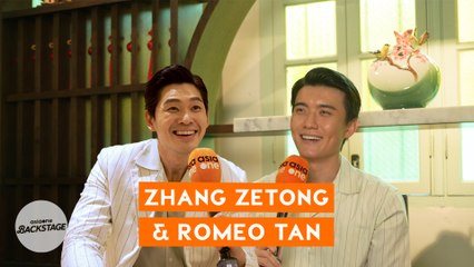 Romeo Tan and Zhang Zetong explore Melaka while filming Emerald Hill | E-Junkies