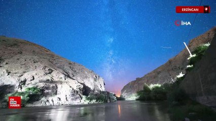 Erzincan’da perseid meteor yağmuru