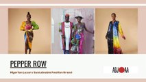 Celebrate African Artistry with Pepper Row on ADJOAA
