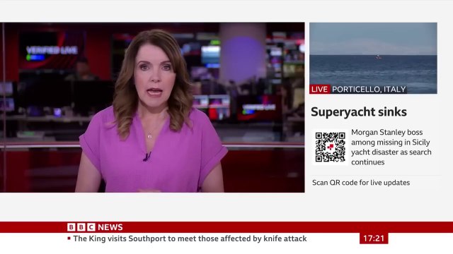 King Charles meets survivors of Southport knife attack | BBC News