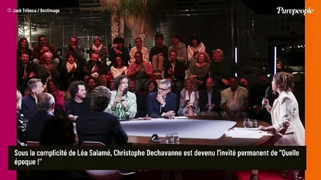Il y a des trucs que Léa Salamé ne fait pas... : Christophe Dechavanne se confie sans filtre sur son rôle dans Quelle époque