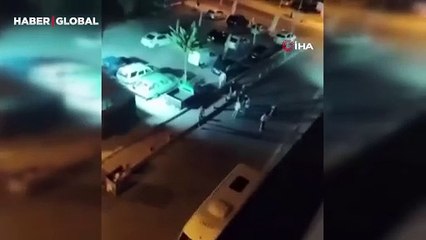 Başakşehir'de sokak ortasında skandal görüntüler! Dakikalarca devam etti