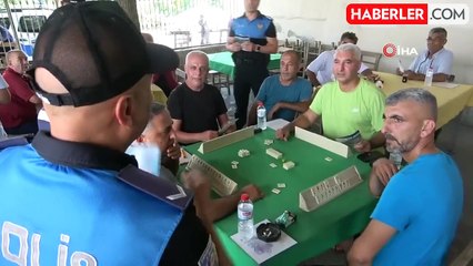 Polis 'Çocuklar boğulmasın' diye kapı kapı gezdi