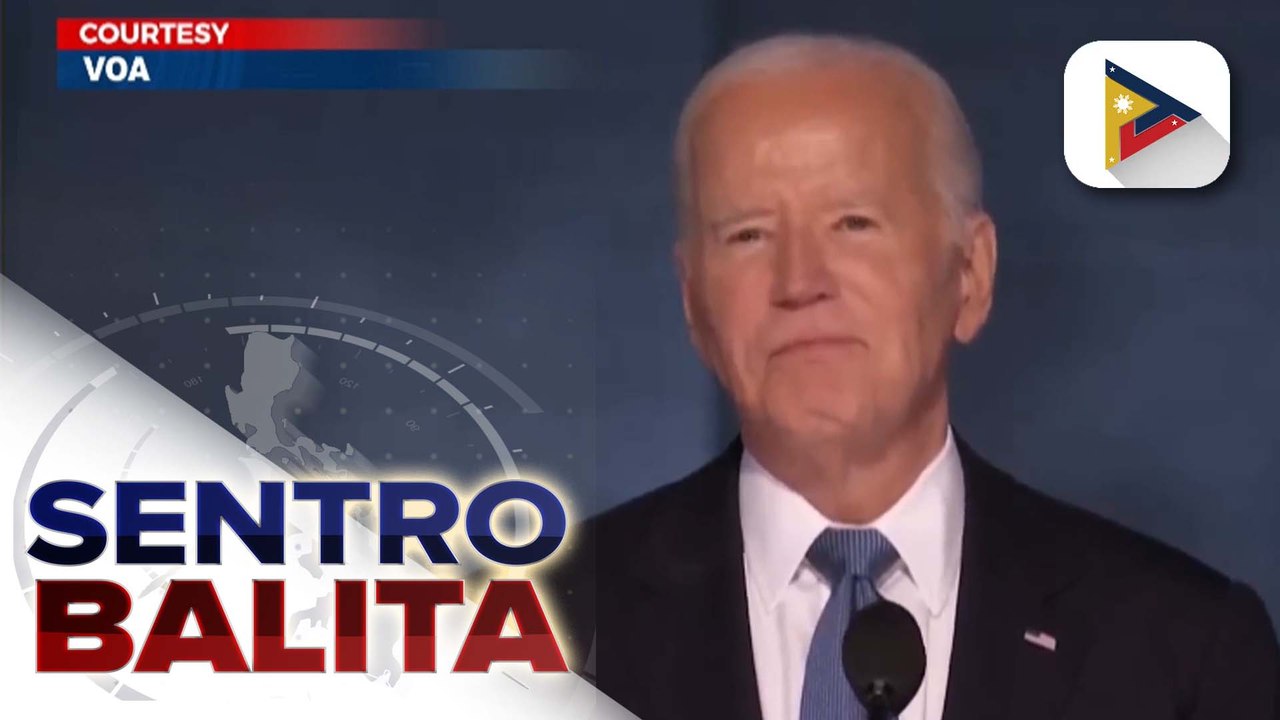 U.S. Pres. Biden, iginiit na kumpiyansa sa kakayahan ni VP Harris bilang susunod na U.S. president