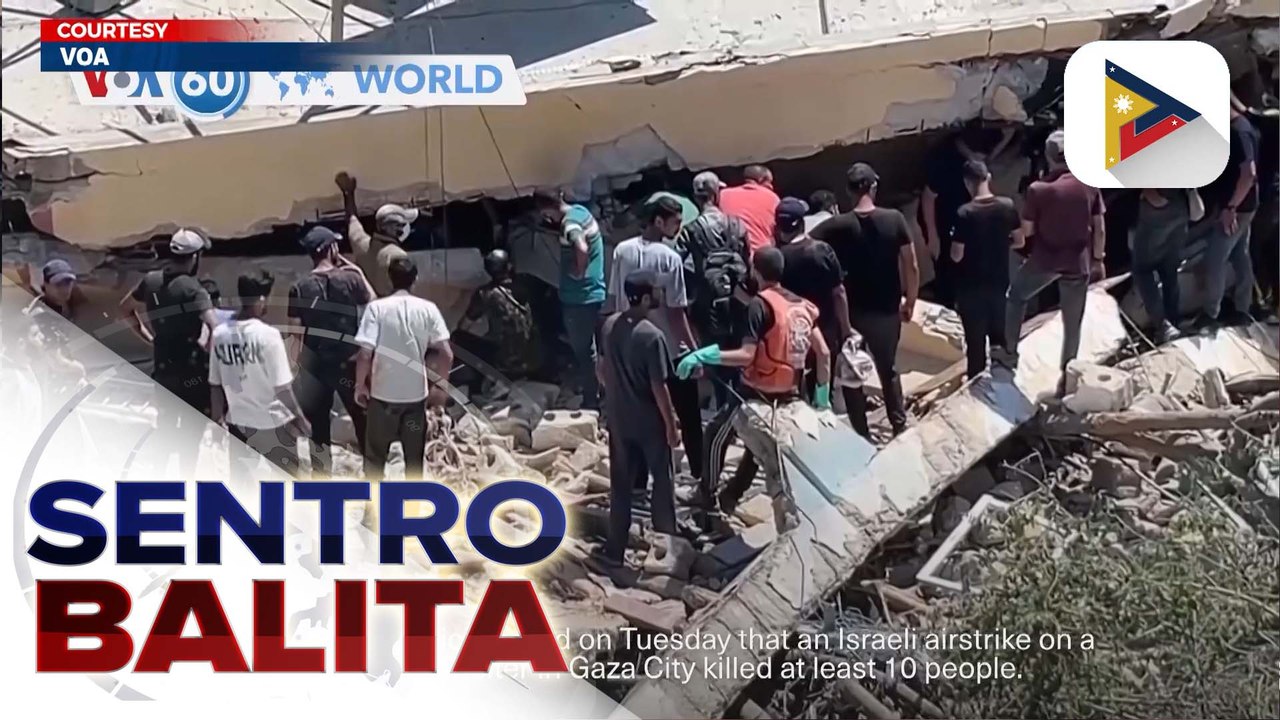 20 patay sa airstrike ng Israel sa isang palengke at paaralan sa Gaza