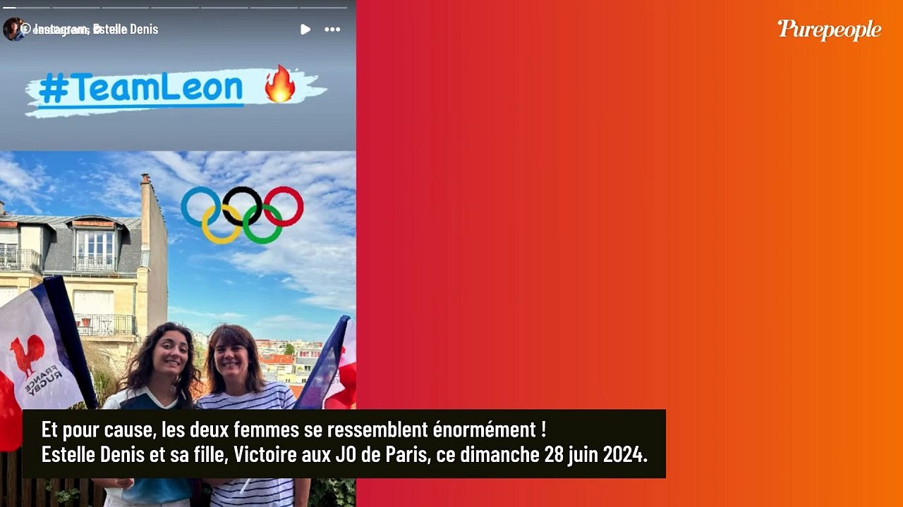 Estelle Denis en vacances avec sa fille Victoire qu'elle a eue avec Raymond Domenech : la ressemblance est frappante, "la même beauté"