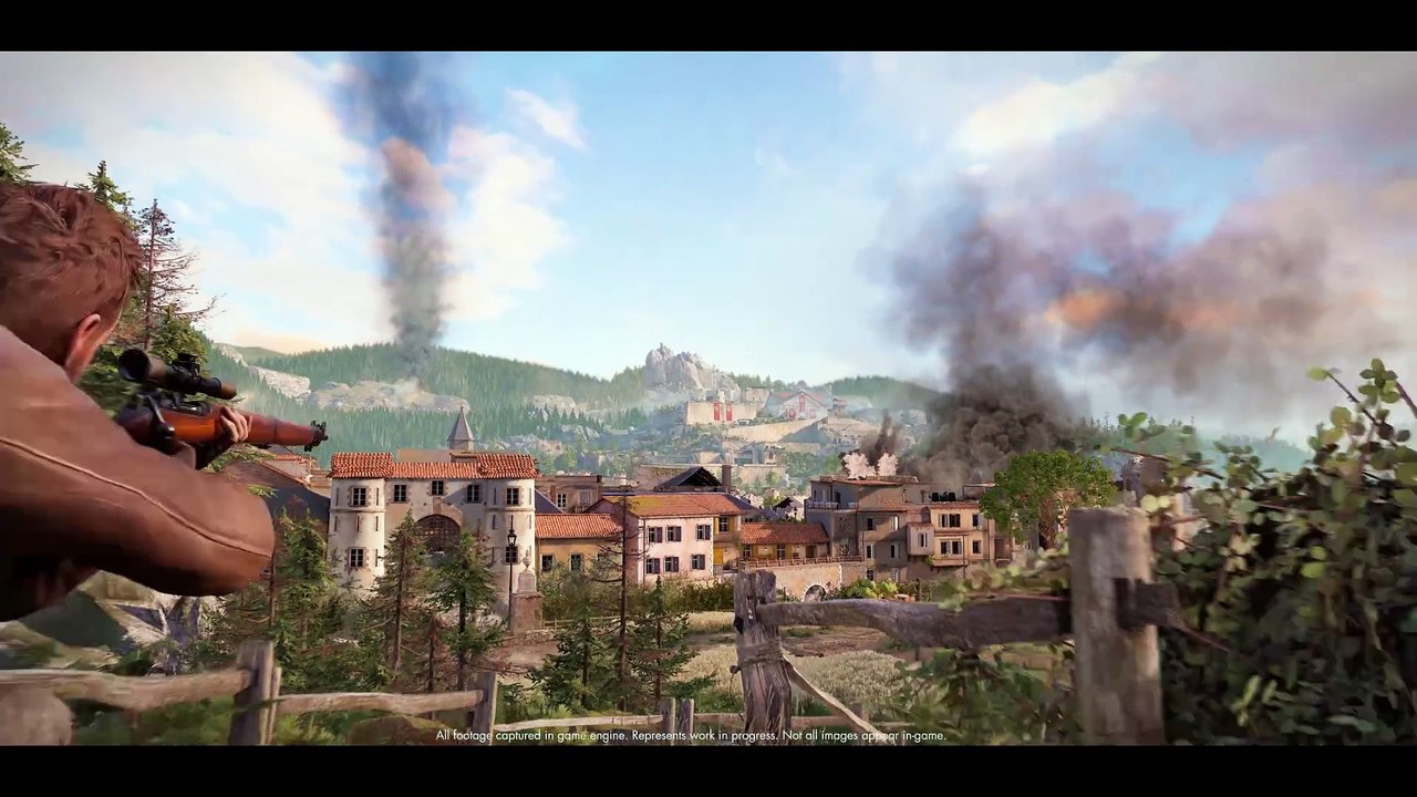 Sniper Elite : Resistance - Bande-annonce Gamescom 2024