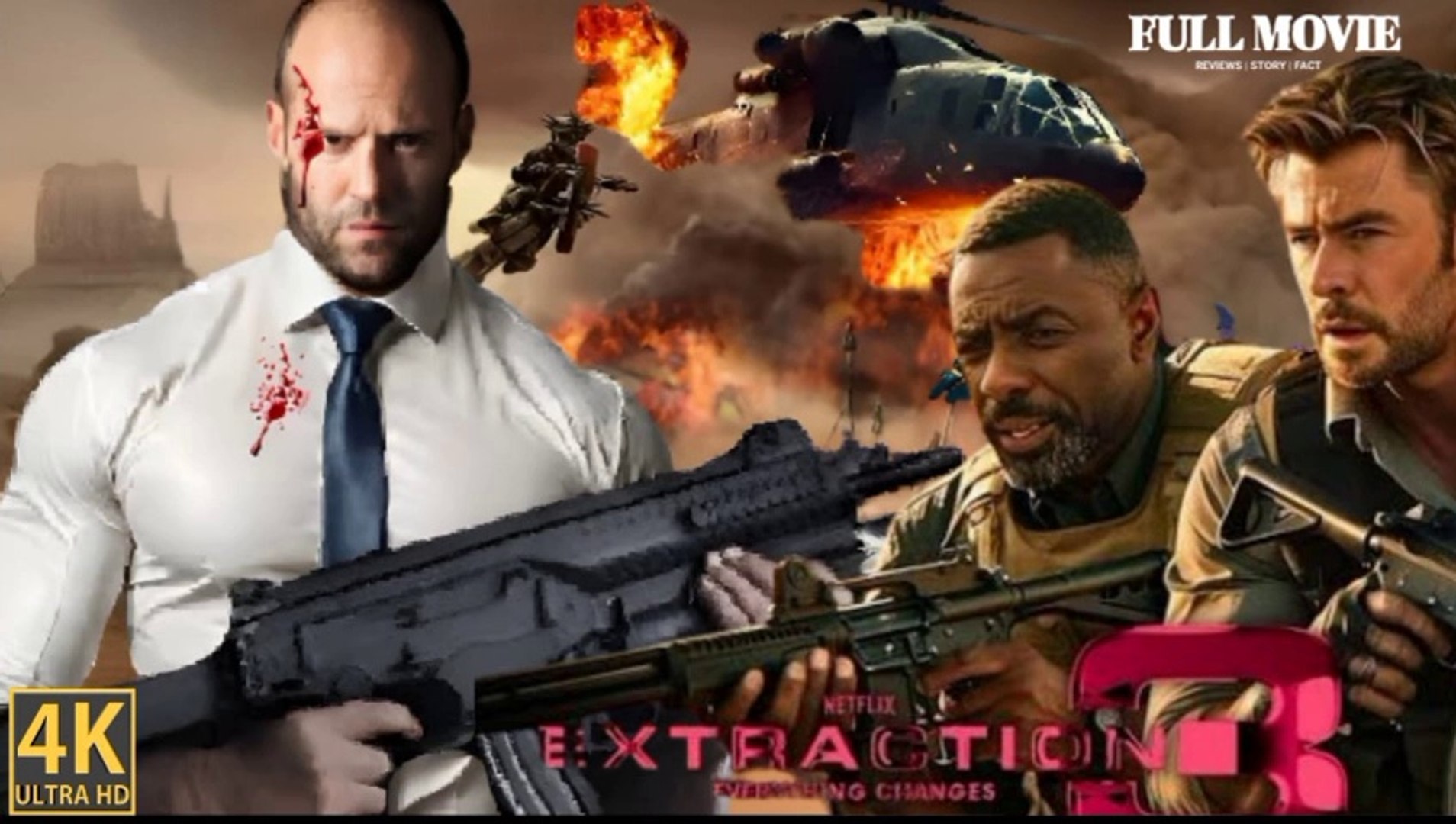 ⁣Extraction 3 Full Movie 2024 || Chris Hemsworth, Golshifteh Farahani, Jason Statham || Extraction 3 