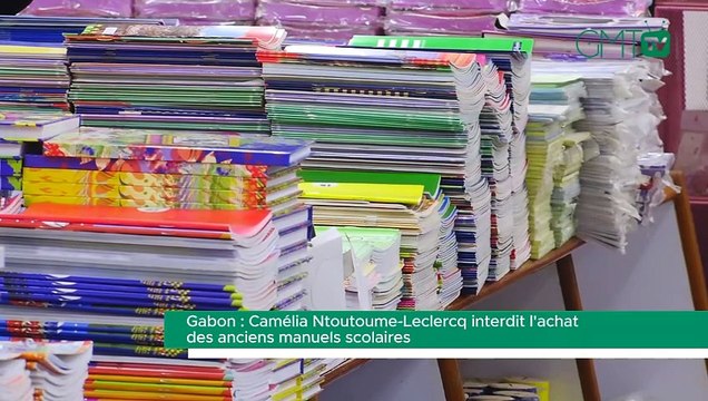 [#Reportage] Gabon : Camélia Ntoutoume-Leclercq interdit l’achat des anciens manuels scolaires
