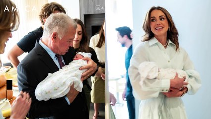Iman, la royal baby di Giordania nel dolce abbraccio di papà: «Preziosa»