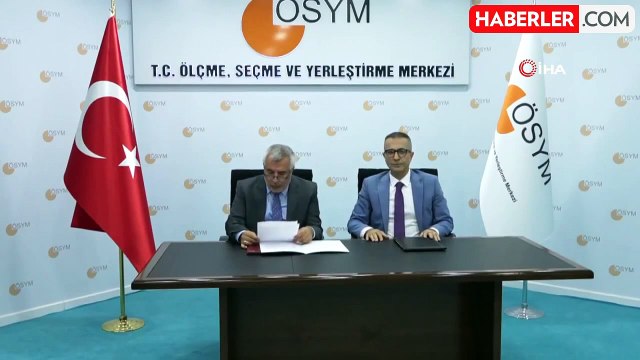 ÖSYM ve Yunus Emre Enstitüsü'nden iş birliği protokolü