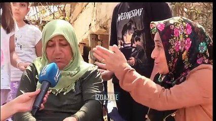 İzmir'de evi yanan emekli kadın gözyaşlarına boğuldu: Yardım edin her şeyim yandı