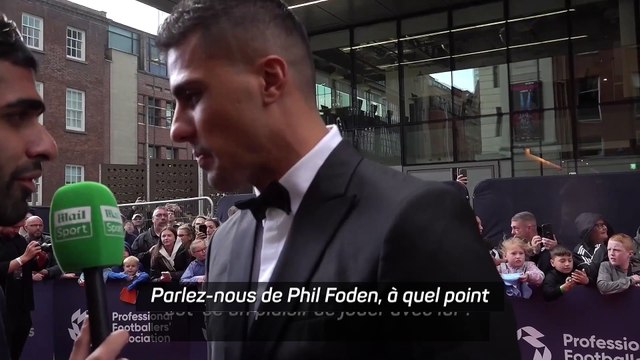 Rodri : “Foden a tout pour être l’un des plus grands footballeurs”