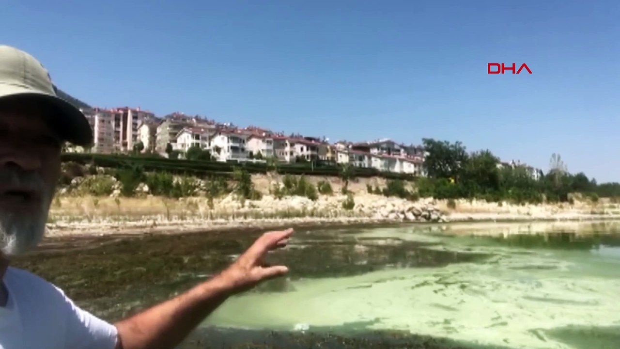 Türkiye'nin en büyük tatlı su göllerinden Eğirdir Gölü'nde müsilaj görüntülendi